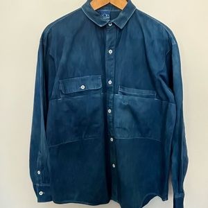 Vintage Ocean Pacific Indigo dyed shirt